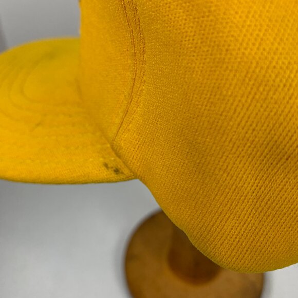 Vintage Duke Power "Citizenship Service" Yellow Snapback Hat - Picture 7 of 13